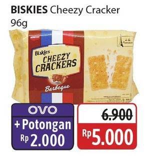 Promo Harga Biskies Cheezy Crackers 96 gr - Alfamidi