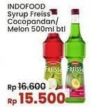 Promo Harga Freiss Syrup Cocopandan, Melon 500 ml - Indomaret