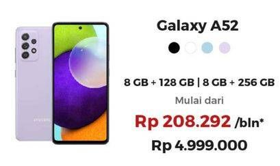 Promo Harga SAMSUNG Galaxy A52  - Erafone