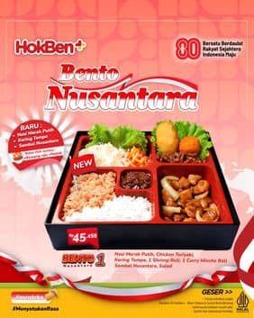Promo Harga Bento Nusantara  - HokBen