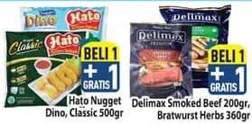 Promo Harga Hato Nugget/Delimax Smoked Beef/Bratwurst  - Hypermart