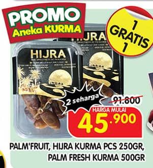 Promo Harga Palm Fruit/Hijra/Palm Fresh Kurma  - Superindo