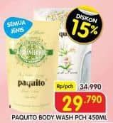 Promo Harga Paquito Body Wash All Variants 450 ml - Superindo