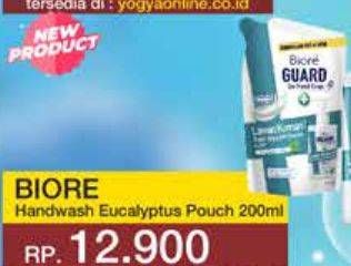 Promo Harga BIORE Guard Gel Hand Soap Eucalyptus Scent 200 ml - Yogya