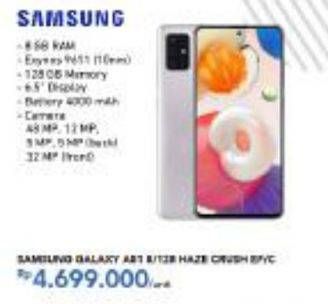 Promo Harga SAMSUNG Galaxy A51 8/128 GB  - Carrefour