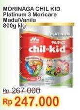 Promo Harga MORINAGA Chil Kid Platinum Vanilla, Madu 800 gr - Indomaret