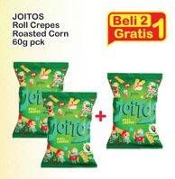 Promo Harga JOITOS Roll Crepes Roasted Corn 60 gr - Indomaret