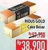 Promo Harga RIOUS GOLD Cake  - Hypermart