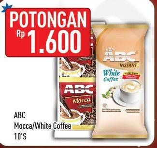 Promo Harga ABC White Coffee/Kopi Mocca  - Hypermart