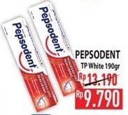 Promo Harga PEPSODENT Pasta Gigi Pencegah Gigi Berlubang White 190 gr - Hypermart