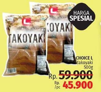 Promo Harga CHOICE L Takoyaki 500 gr - LotteMart