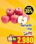 Promo Harga Apel Fuji RRC per 100 gr - Hypermart