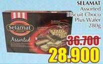 Promo Harga SELAMAT Sandwich Biscuits 280 gr - Giant