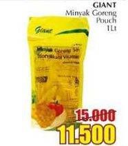 Promo Harga GIANT Minyak Goreng 1 ltr - Giant