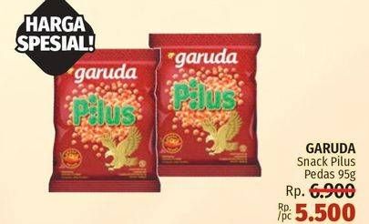 Promo Harga Garuda Snack Pilus Pedas 95 gr - LotteMart