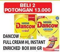 Promo Harga Dancow Actigo Susu Bubuk Cokelat 800 gr - Hypermart