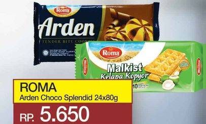 Promo Harga ROMA Arden Choco Splendid 80 gr - Yogya