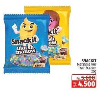 Promo Harga Kino Snack It Marshmallow Gaun, Train 30 gr - Lotte Grosir