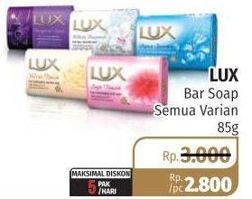 Promo Harga LUX Bar Soap All Variants 80 gr - Lotte Grosir