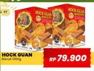 Promo Harga Hock Guan Biscuits 1350 gr - Yogya