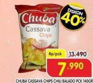 Promo Harga Chuba Cassava Chips BBQ 140 gr - Superindo