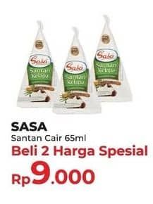 Promo Harga Sasa Santan Cair 65 ml - Yogya