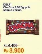 Promo Harga Delfi Cha Cha Chocolate All Variants 25 gr - Indomaret