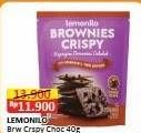 Promo Harga Lemonilo Brownies Crispy Choco 40 gr - Alfamart