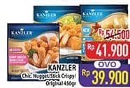 Promo Harga Kanzler Chicken Nugget Stick Crispy, Crispy, Original 450 gr - Hypermart