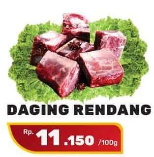 Promo Harga Daging Rendang Sapi per 100 gr - Yogya