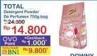 Promo Harga Total Detergent Powder de Perfumee 750 gr - Indomaret