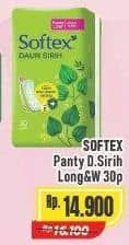 Promo Harga Softex Pantyliner Daun Sirih Longer And Wider 30 pcs - Alfamart