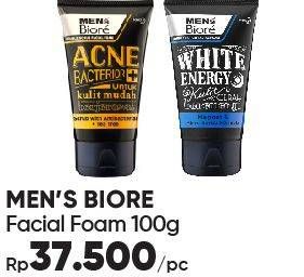 Promo Harga BIORE MENS Facial Foam 100 gr - Guardian