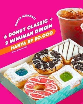 Promo Harga Dunkin Donuts Classic  - Dunkin Donuts