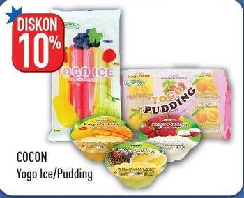 Promo Harga COCON Yogo Ice/Mixed Mini Pudding  - Hypermart