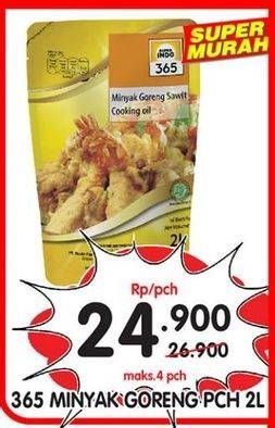 Promo Harga 365 Minyak Goreng 2000 ml - Superindo