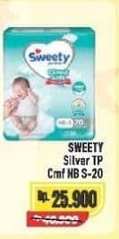 Promo Harga Sweety Silver Comfort Perekat NB-S20 20 pcs - Alfamart