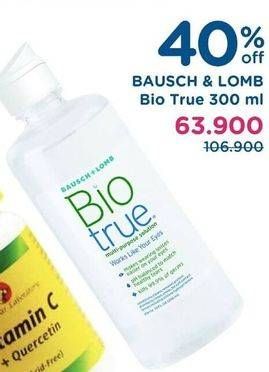 Promo Harga BAUSCH & LOMB Bio True 300 ml - Watsons