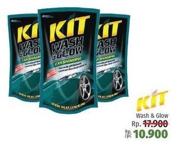Promo Harga KIT Wash & Glow Car Shampoo 400 ml - LotteMart