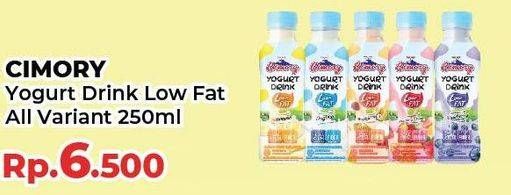 Promo Harga CIMORY Yogurt Drink Low Fat All Variants 250 ml - Yogya