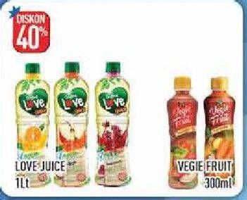 Promo Harga LOVE Juice/LOVE Vegie Fruit Special Pack  - Hypermart