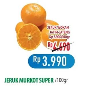 Promo Harga Jeruk Murcot  - Hypermart