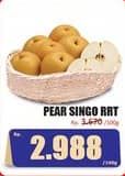 Promo Harga Pear Singo RRT per 100 gr - Hari Hari