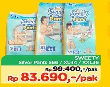 Promo Harga Sweety Silver Pants S66, XL44, XXL36  - TIP TOP