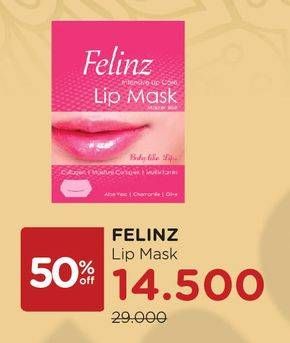 Promo Harga FELINZ Lip Mask  - Watsons
