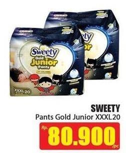 Promo Harga Sweety Gold Junior Pants XXXL20 20 pcs - Hari Hari