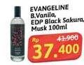 Promo Harga EVANGELINE B. Vanila, EDP Black Sakura, Musk 100 ml  - Alfamidi