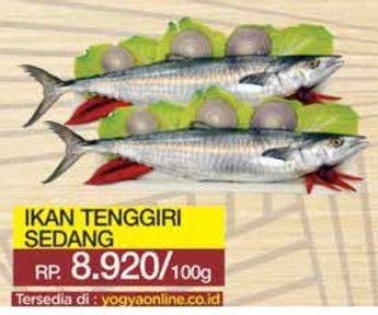 Promo Harga Ikan Tenggiri Sedang per 100 gr - Yogya