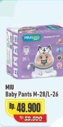 Miu Baby Premium Soft Pants Popok Celana