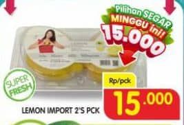 Promo Harga Lemon Import  - Superindo